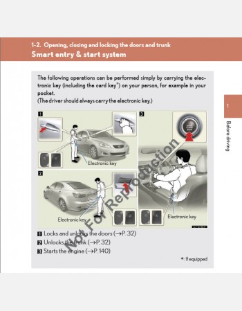 lexus is 250&350 2012-2013 owners manual